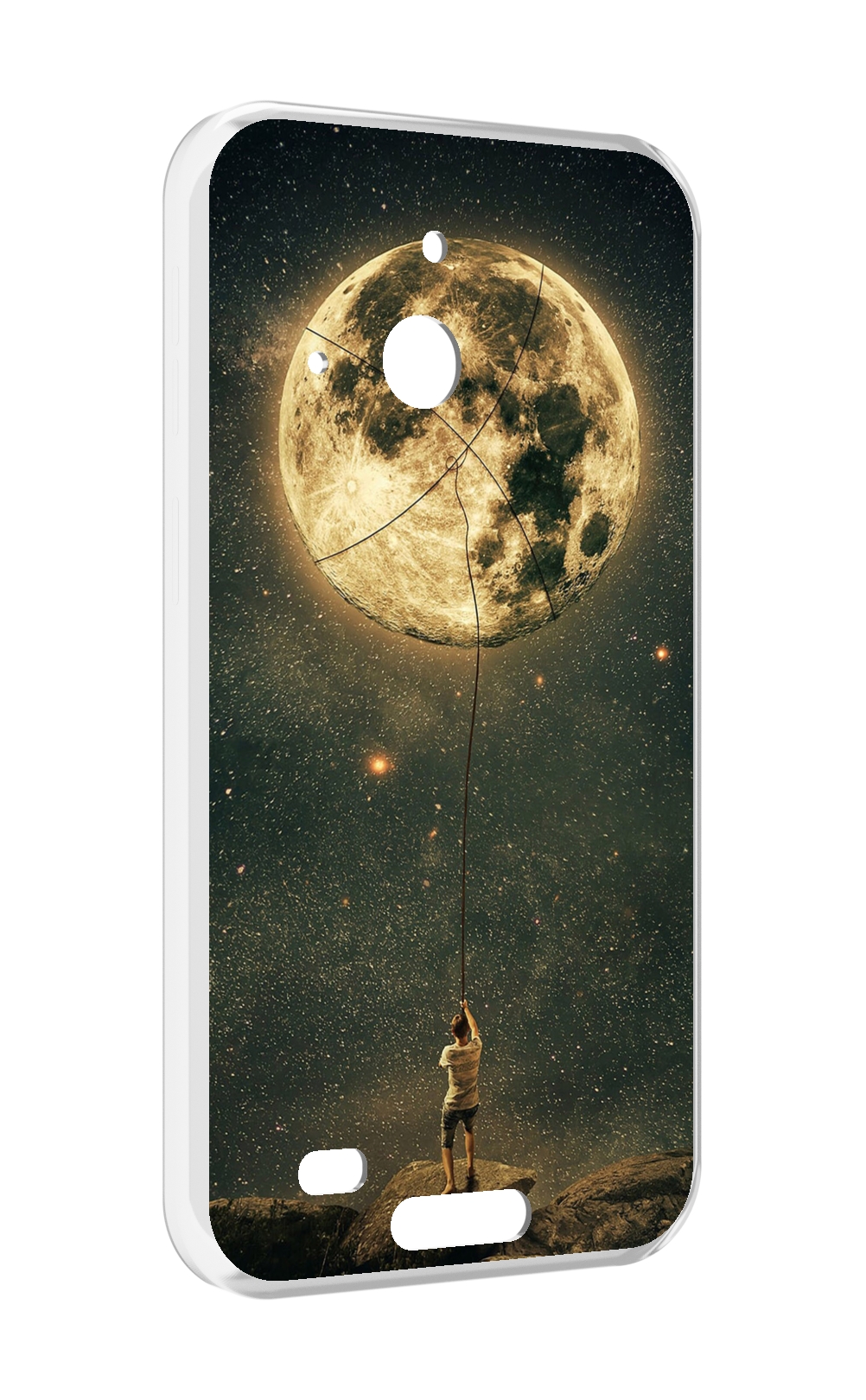 

Чехол MyPads Луна-светит для Oukitel WP20 / WP20 Pro, Прозрачный, Tocco