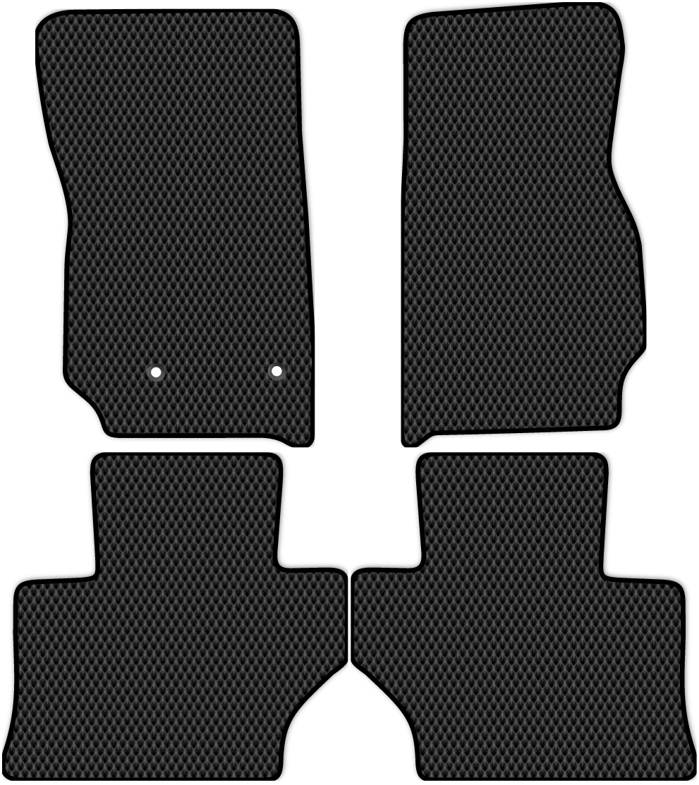 

Коврики ЭВА в салон для Jeep Wrangler 3 2006 - 2018, 4 шт. черный, 2804-S4Y-H