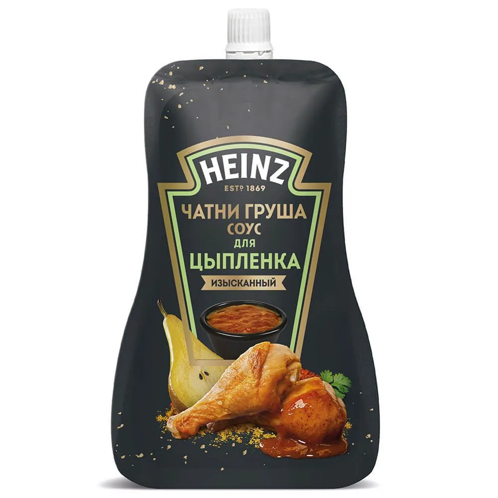 фото Соус heinz чатни-груша, для цыплёнка, 200 г