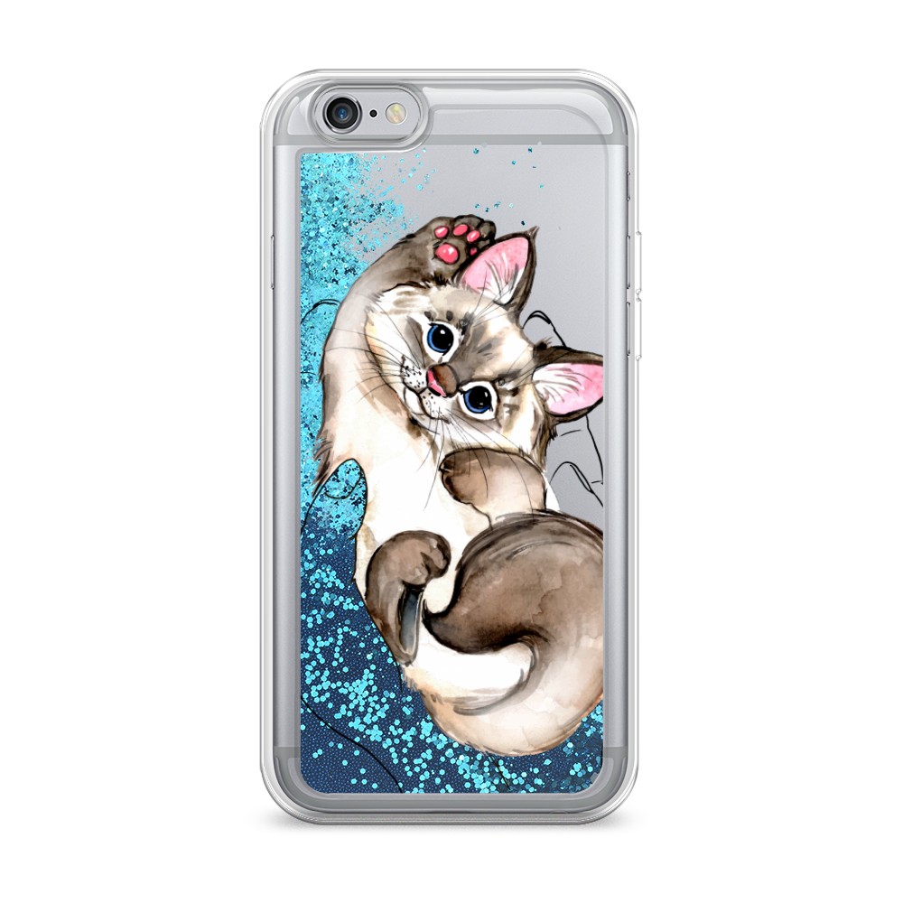

Чехол Awog на Apple iPhone 6S / Айфон 6S "Котенок в ладошках", Разноцветный, 0104S93-1