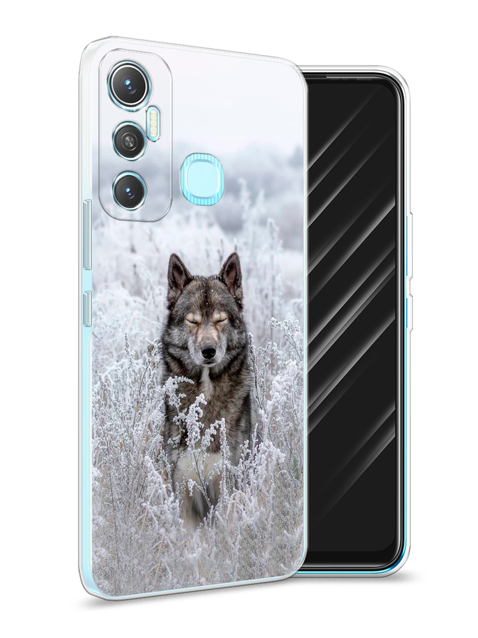 

Чехол Awog на Infinix HOT 11 64 GB "Волк в поле", Разноцветный, 3100750-1
