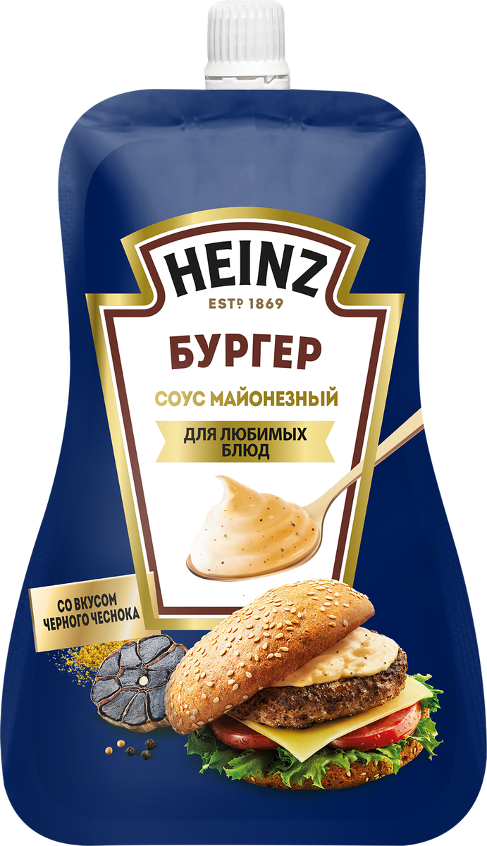 Соус Heinz бургер, майонезный, 200 г