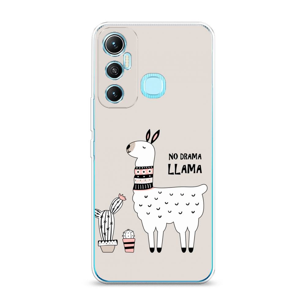 

Чехол Awog на Infinix HOT 11 64 GB "No drama LLama", Разноцветный, 3100750-2