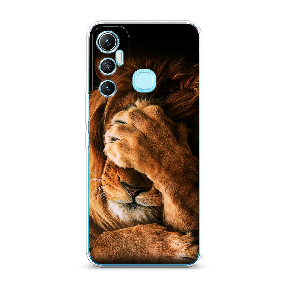 

Чехол Awog на Infinix HOT 11 64 GB "Львиный стыд", Разноцветный, 3100750-1