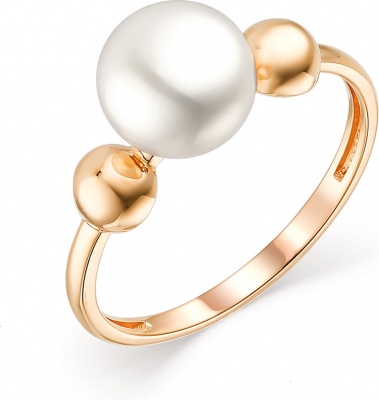 

Кольцо из красного золота с жемчугом р. 17,5 Гранат 3.10.10.0245.14-3250, 3.10.10.0245.14-3250