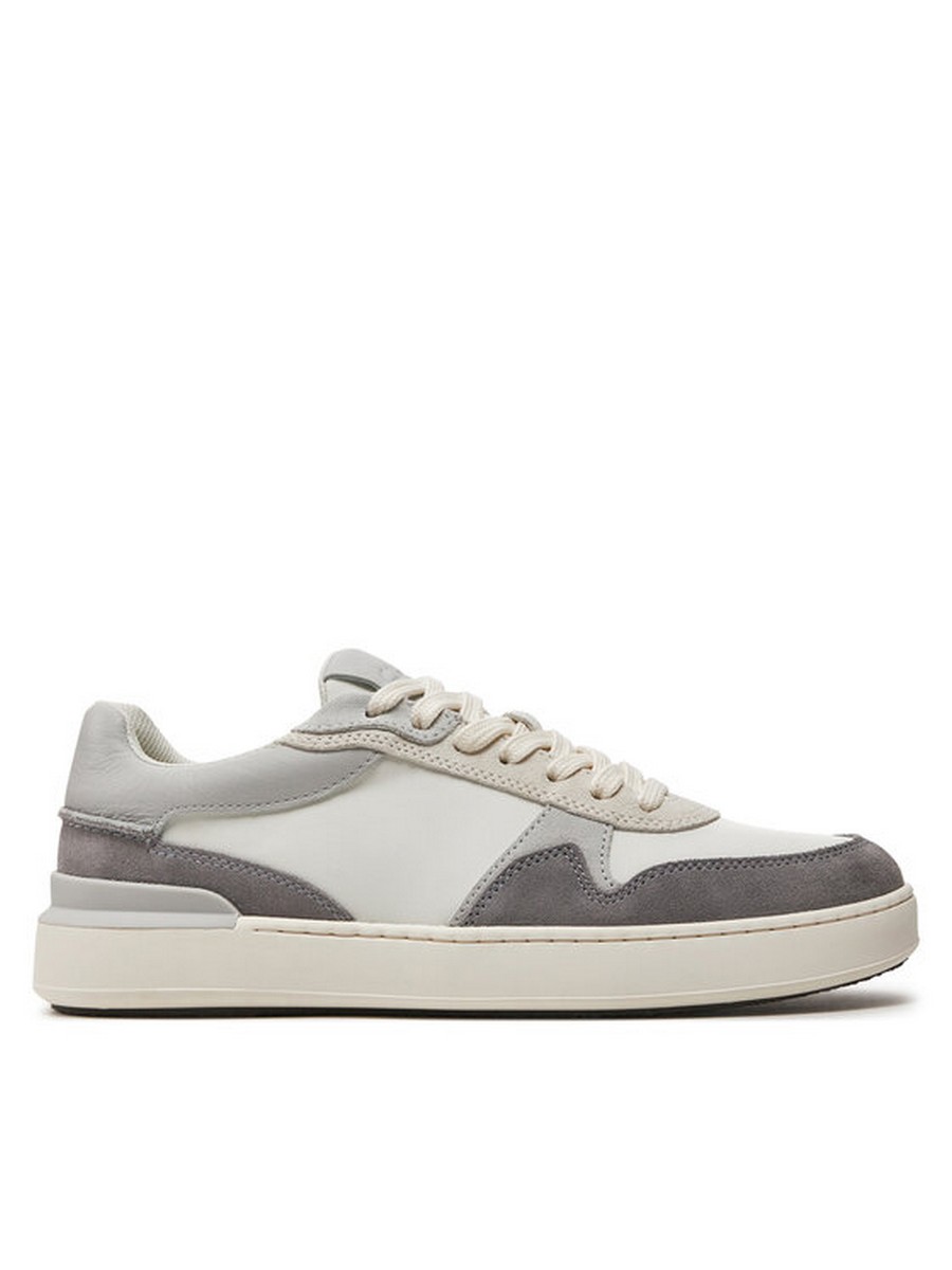 

Кеды мужские Clarks Courtlite Race 26176122 серые 44 EU, Серый, Courtlite Race 26176122