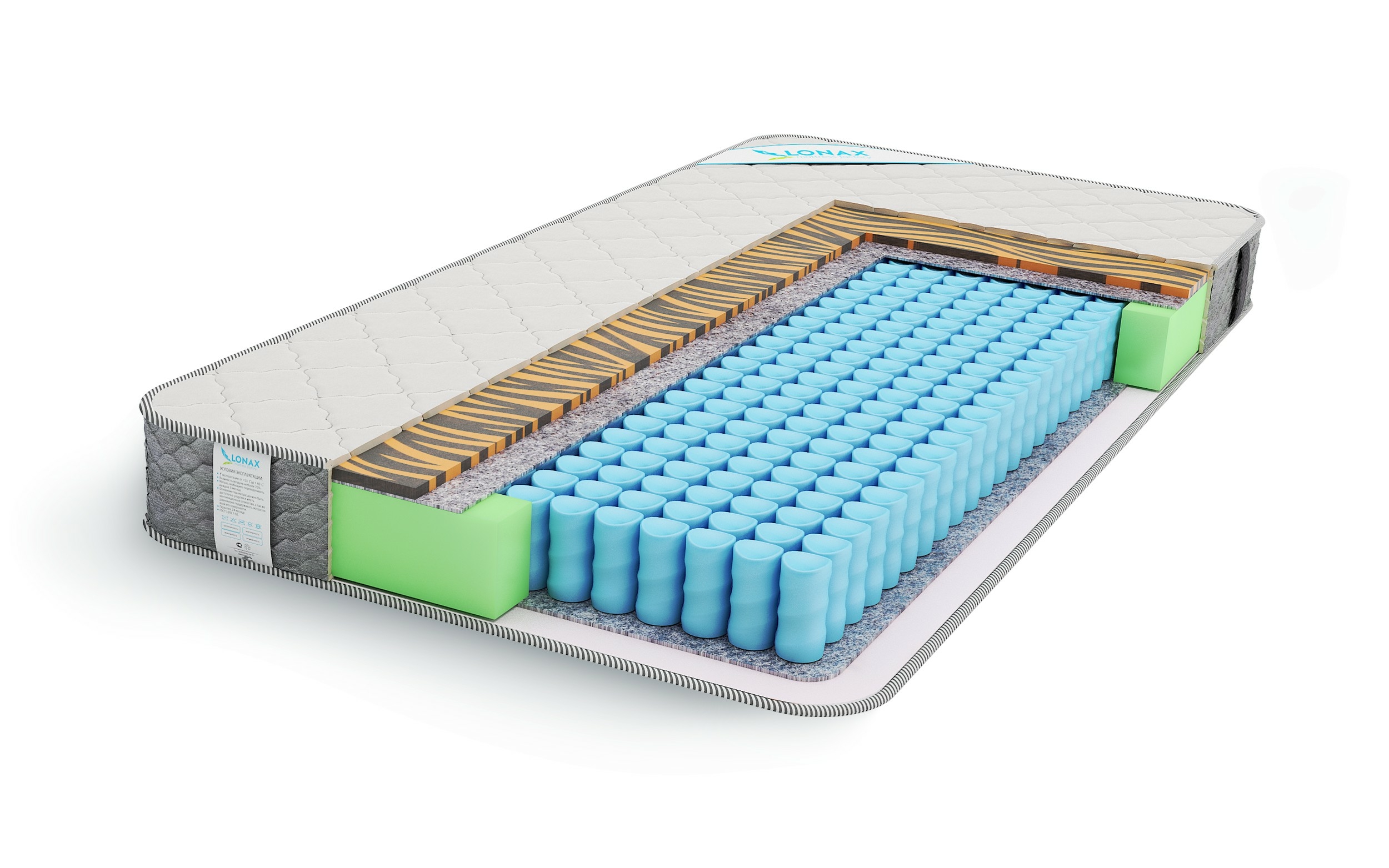 фото Матрас lonax tiger 180х190