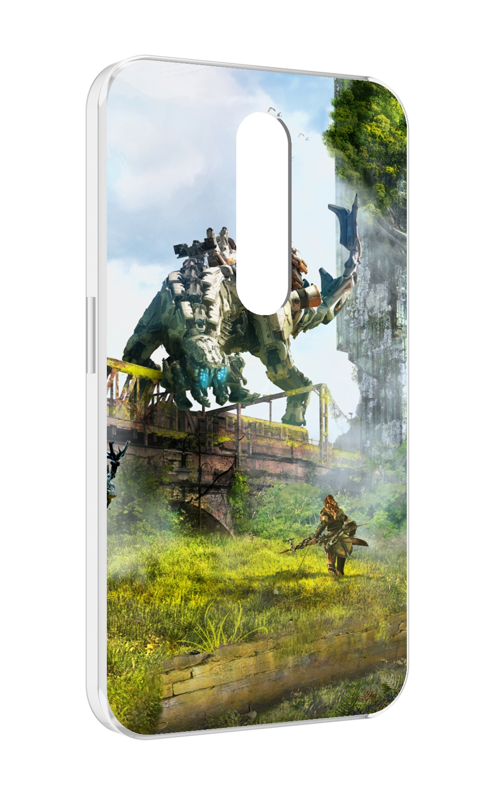 

Чехол MyPads Horizon Zero Dawn для Motorola Moto X Force (XT1585 / XT1581), Прозрачный, Tocco