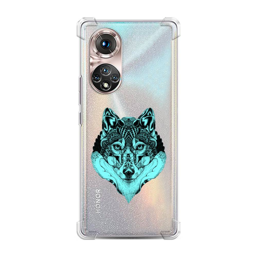 

Чехол Awog "Бирюзовый волк" для Honor 50 Pro