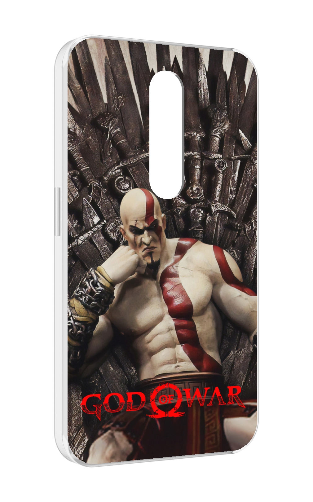 

Чехол MyPads God of War Кратос для Motorola Moto X Force (XT1585 / XT1581), Прозрачный, Tocco