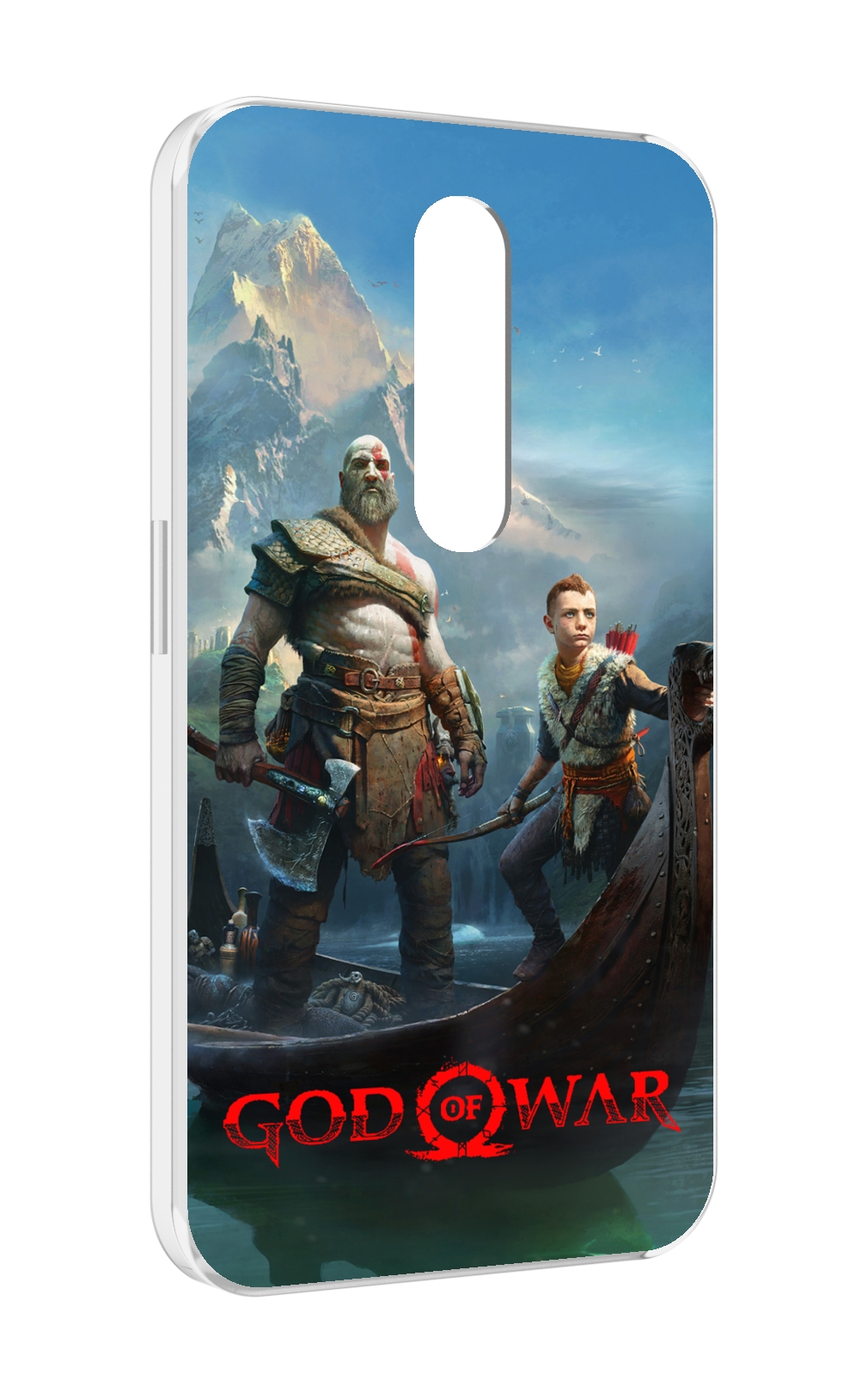 

Чехол MyPads God Of War Кратос Атрей для Motorola Moto X Force (XT1585 / XT1581), Прозрачный, Tocco