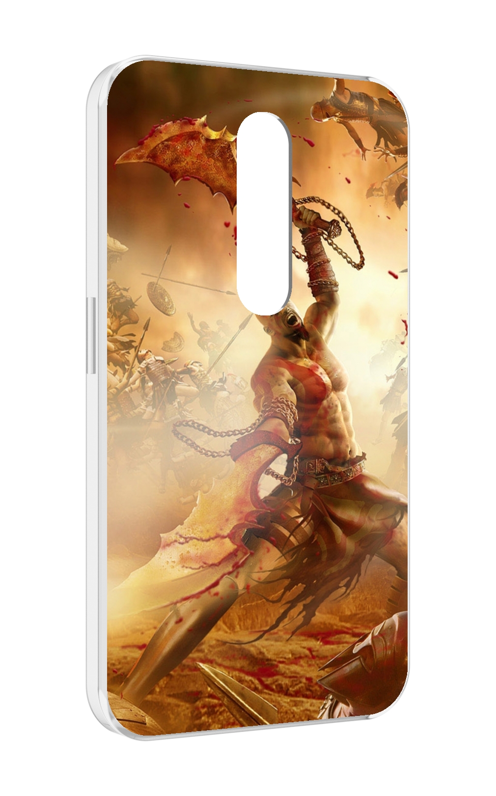 

Чехол MyPads God Of War III для Motorola Moto X Force (XT1585 / XT1581), Прозрачный, Tocco