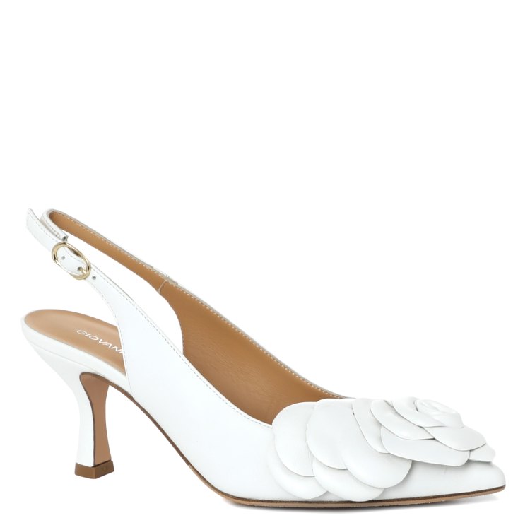 

Туфли женские Giovanni Fabiani S22855 белые 39 EU, S22855