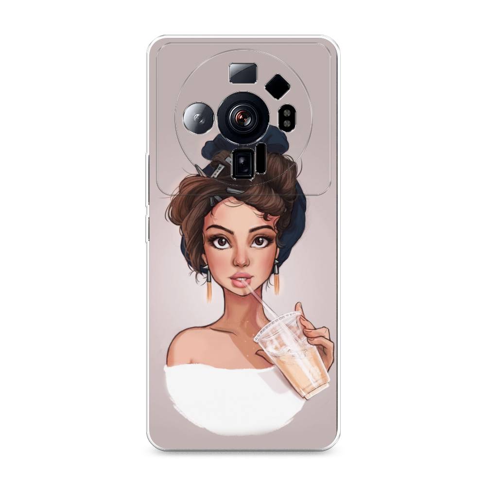 

Чехол на Xiaomi 12S Ultra "Девушка с фраппе", Серый, 314550-6