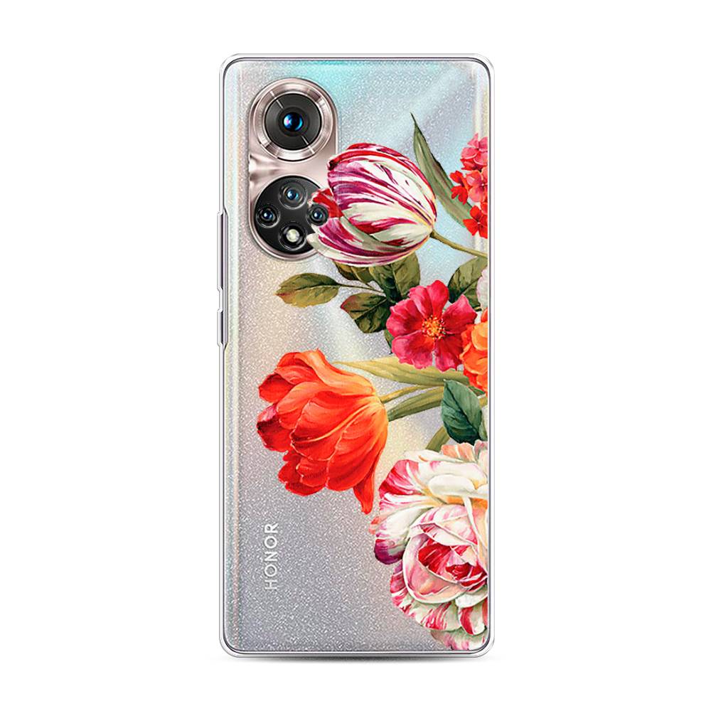 

Чехол Awog "Весенний букет" для Honor 50 Pro, 6105550-8