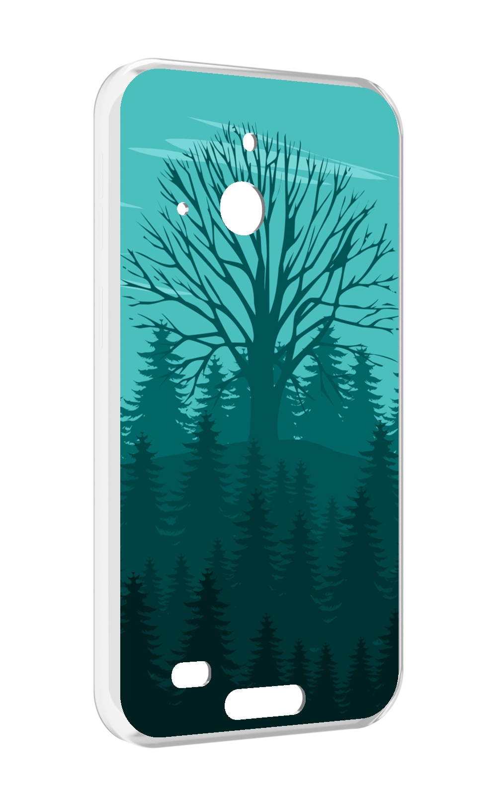 

Чехол MyPads Лес для Oukitel WP20 / WP20 Pro, Прозрачный, Tocco