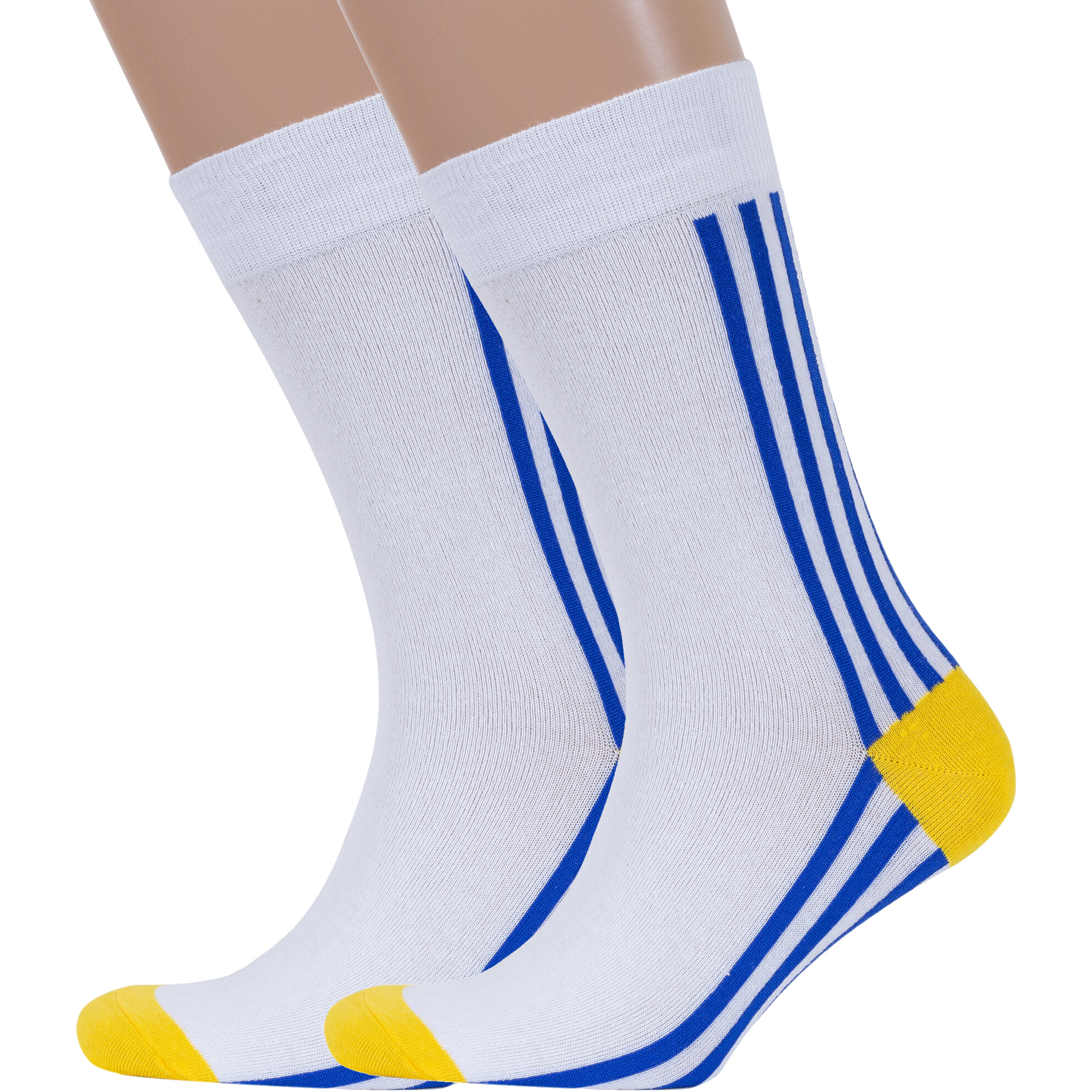 Комплект носков мужских Нева-Сокс 2-МАG-28 белых 27 2 пары