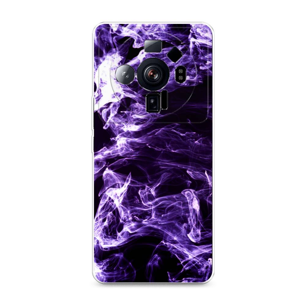 

Чехол на Xiaomi 12S Ultra "Фиолетовый дым", Фиолетовый;белый;черный, 314550-3