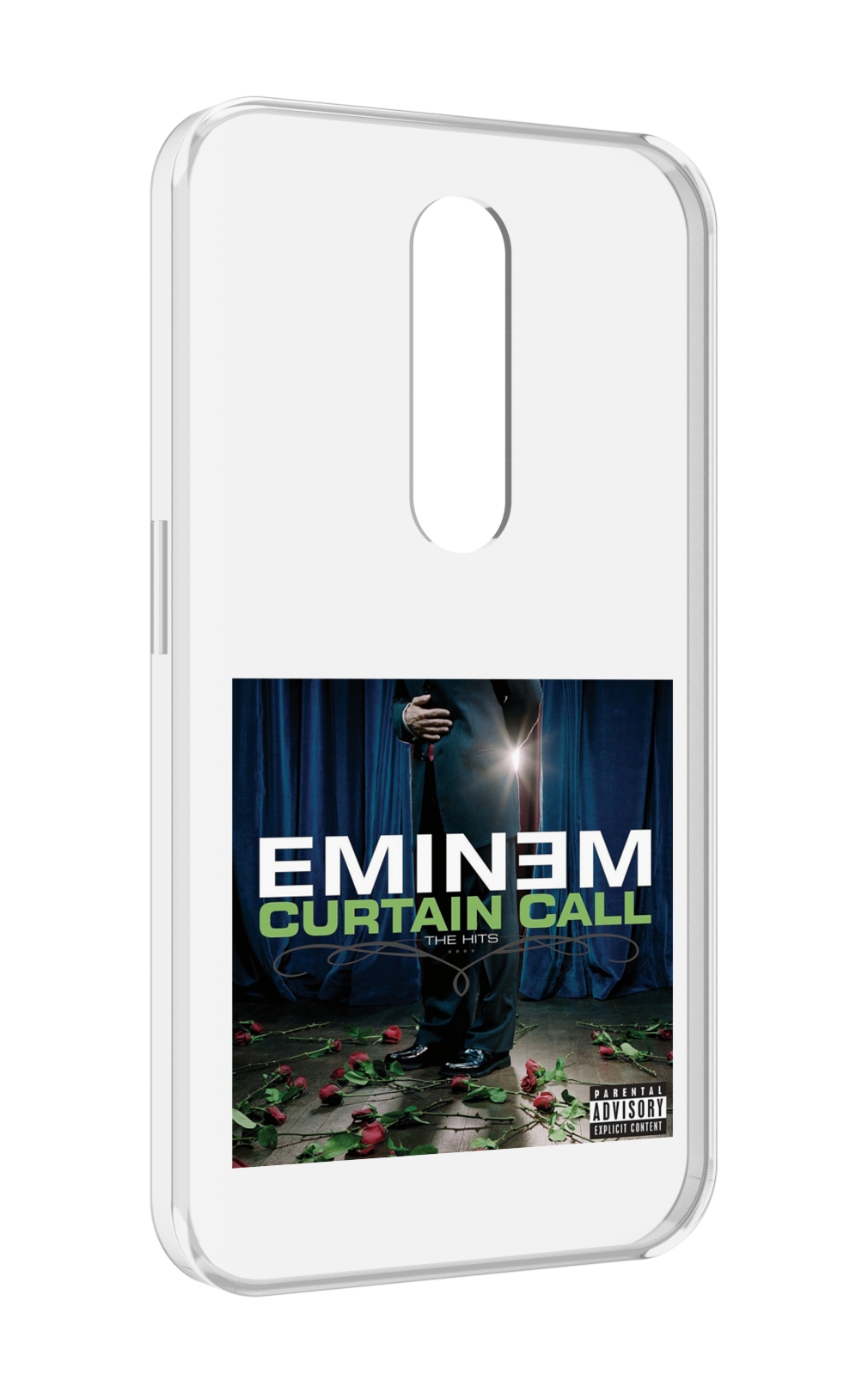 

Чехол MyPads Eminem CURTAIN CALL, THE HITS для Motorola Moto X Force (XT1585 / XT1581), Прозрачный, Tocco