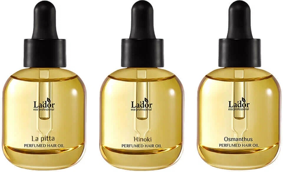 Парфюмированное Масло Для Волос La'dor Perfumed Hair Oil Trio Set 3шт 30мл