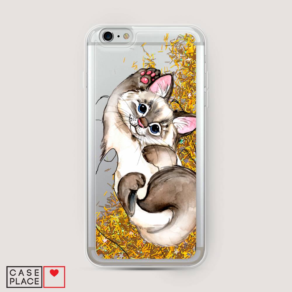

Чехол Awog на Apple iPhone 6 Plus / Айфон 6 Plus "Котенок в ладошках", 10590-1