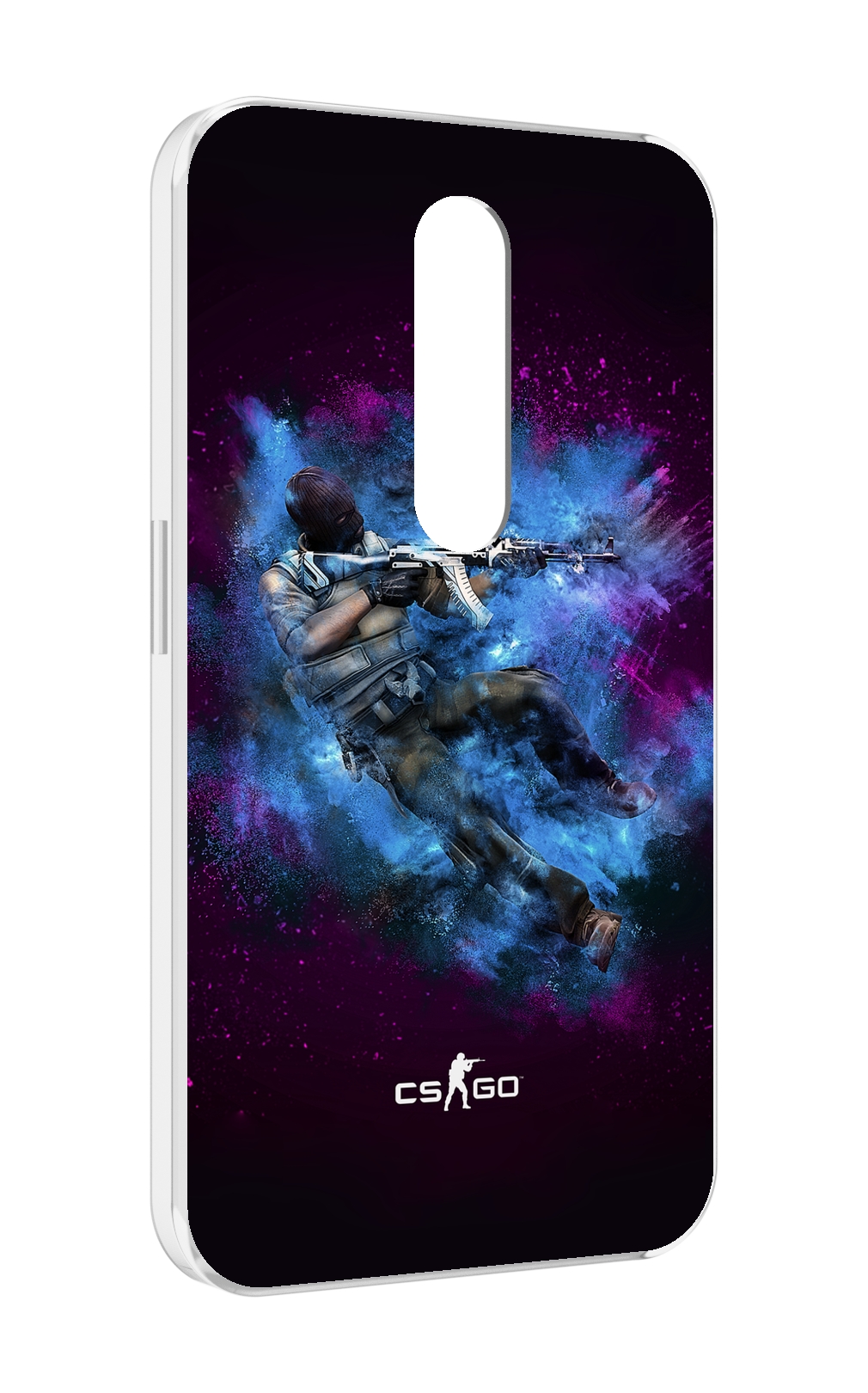 

Чехол MyPads CS-go-террорист для Motorola Moto X Force (XT1585 / XT1581), Прозрачный, Tocco