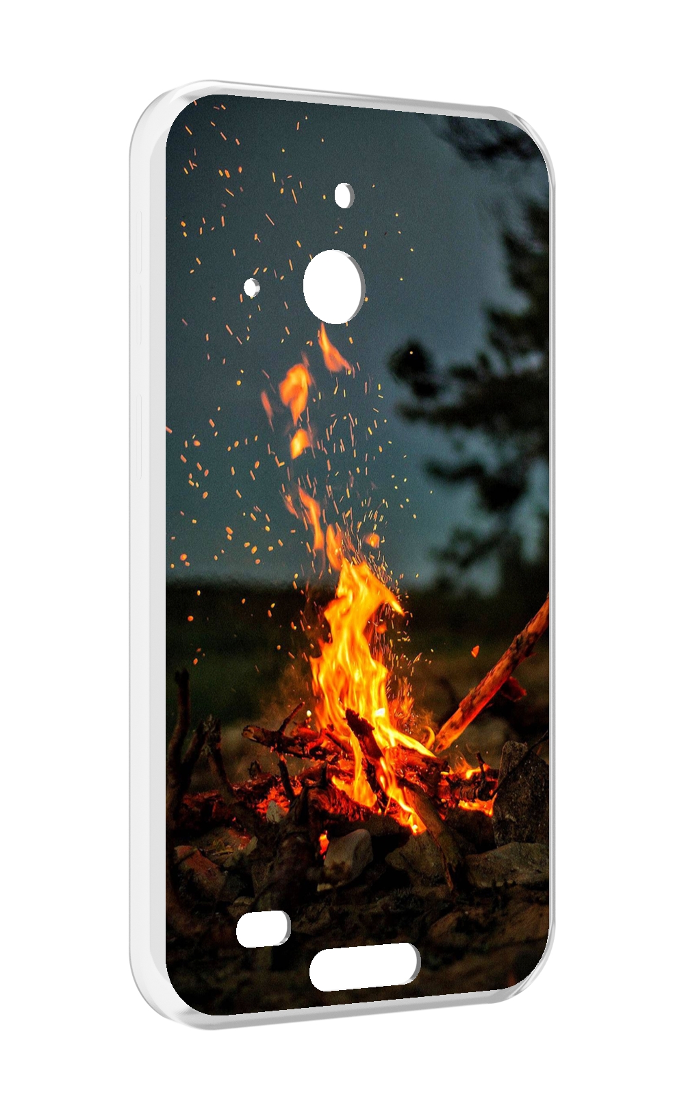 

Чехол MyPads Костер-ночное-небо для Oukitel WP20 / WP20 Pro, Прозрачный, Tocco