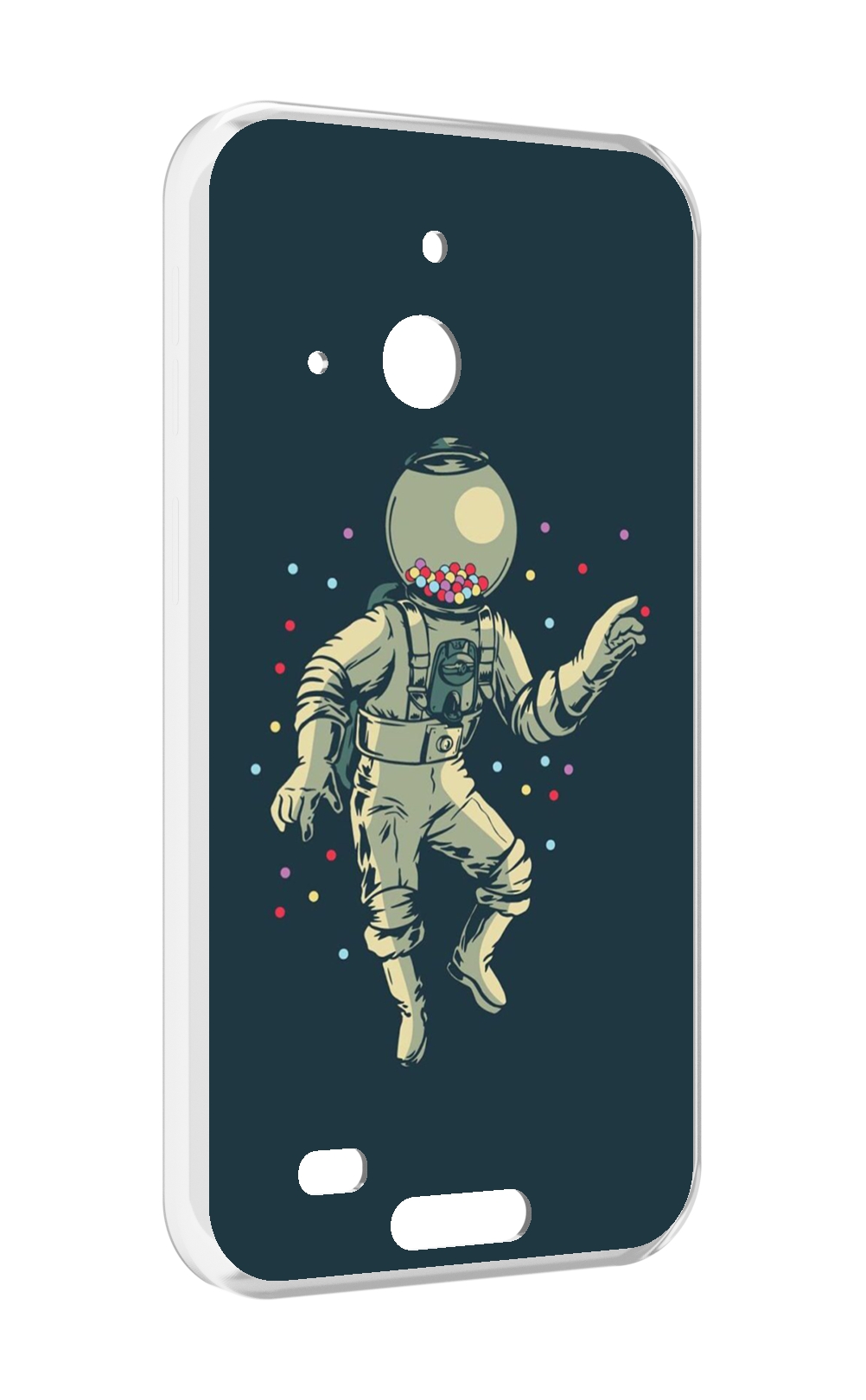 

Чехол MyPads Космонавт для Oukitel WP20 / WP20 Pro, Прозрачный, Tocco