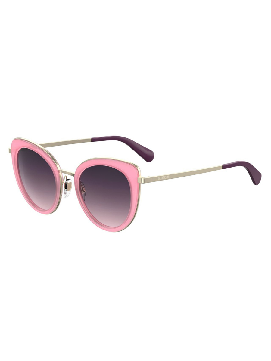 

Солнцезащитные очки женские MOSCHINO LOVE MOL006/S розовые, MOL006/S