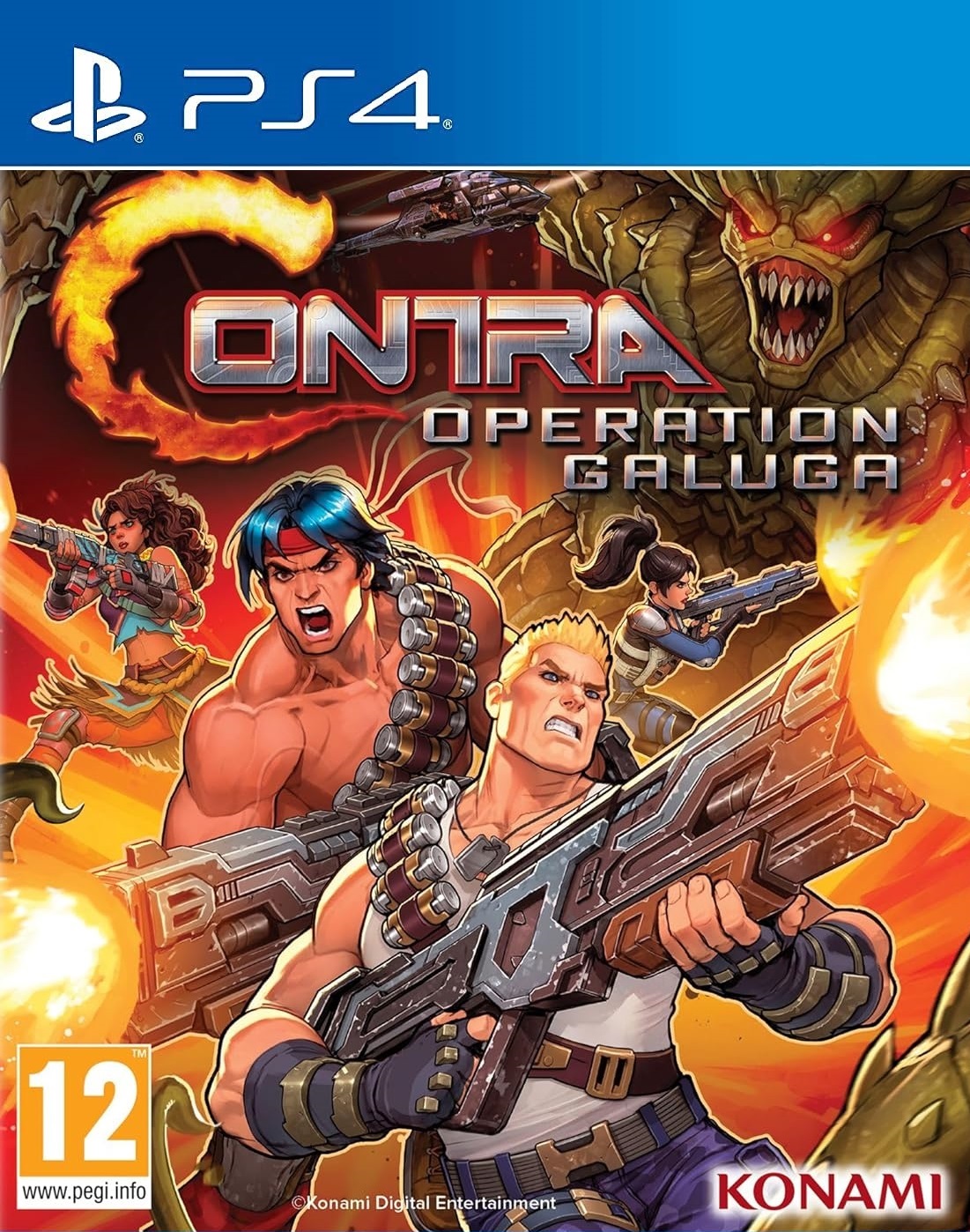 Игра Contra: Operation Galuga (PS4, русские субтитры) 600015112620