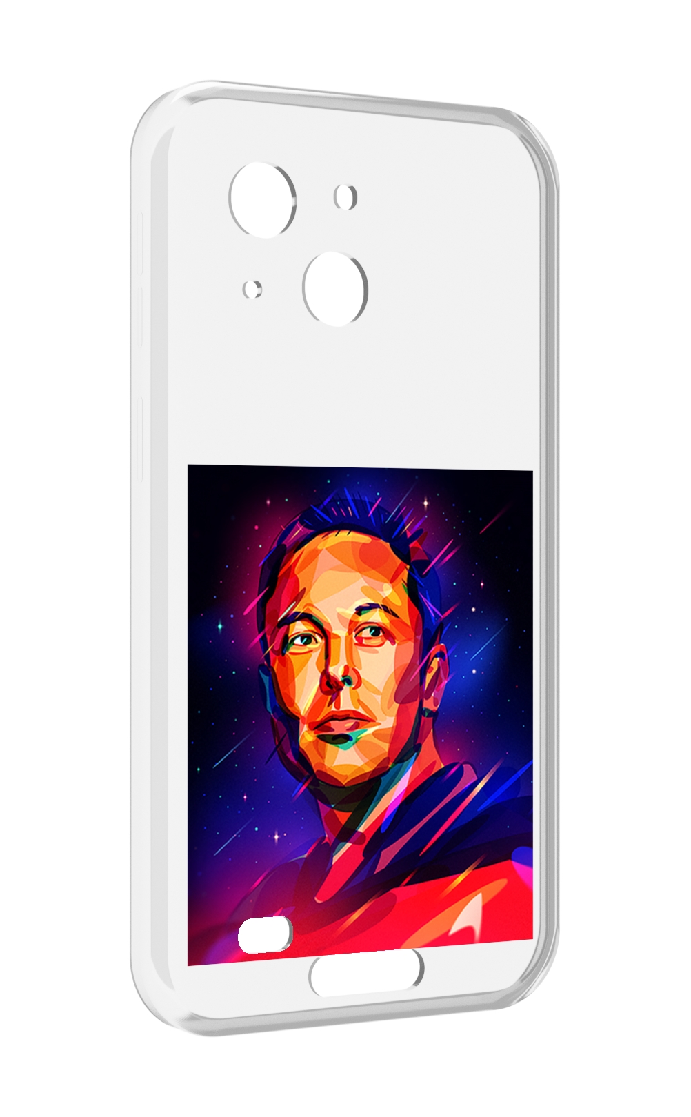 

Чехол MyPads Илон-Маск для Oukitel WP20 / WP20 Pro, Прозрачный, Tocco