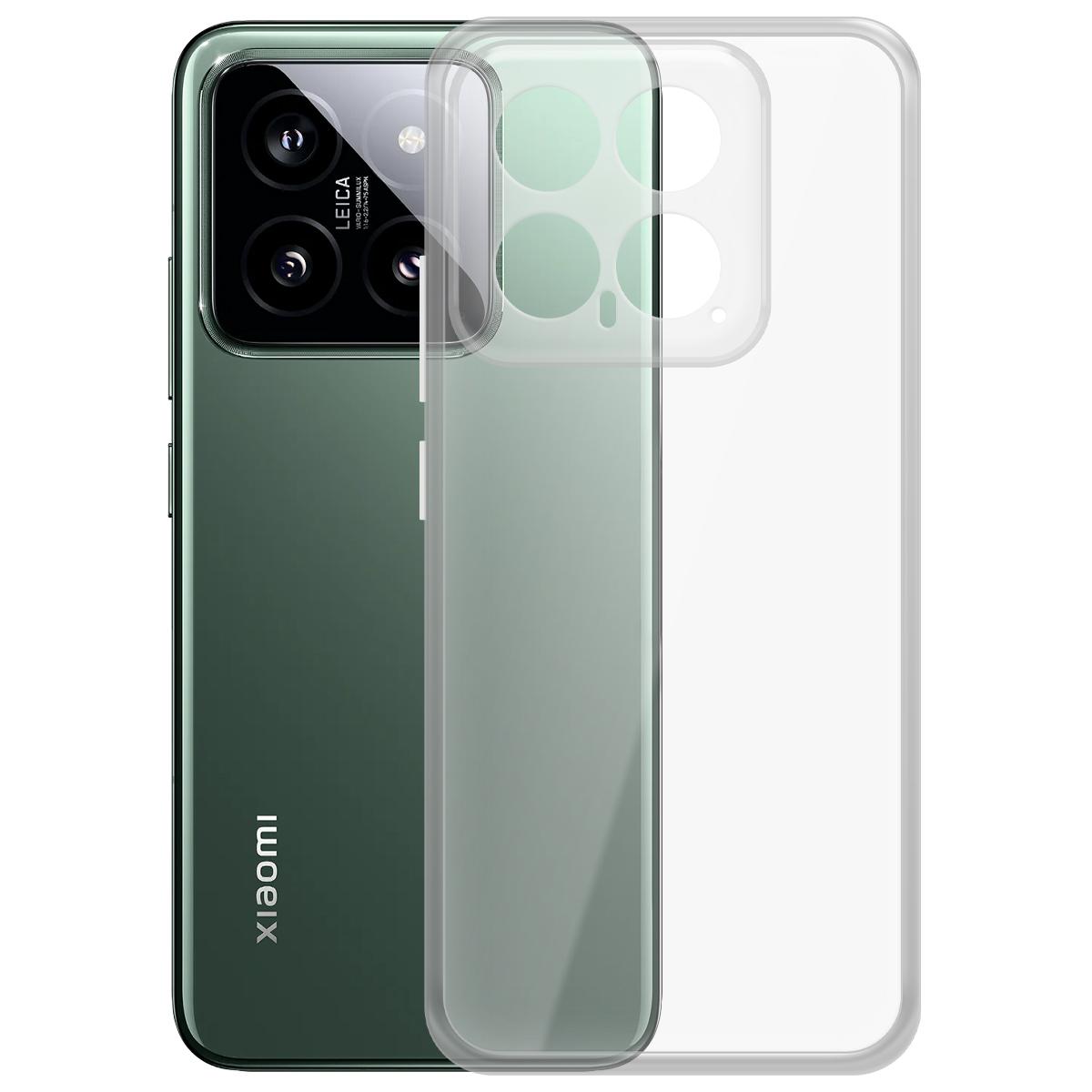 

Чехол-накладка Krutoff Clear Case для Case Xiaomi 14, Прозрачный