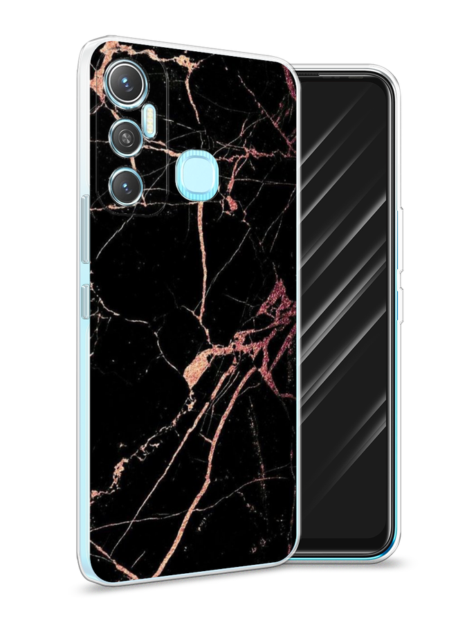 

Чехол Awog на Infinix HOT 11 64 GB "Мрамор розовое золото", Разноцветный, 3100750-3