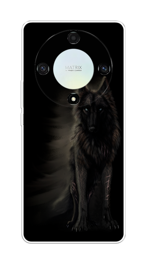 

Чехол на Honor X9A "Туманный волк", Черный, 6120850-1