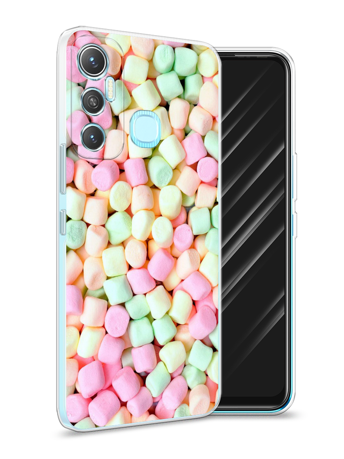 

Чехол Awog на Infinix HOT 11 64 GB "Marshmallows", Разноцветный, 3100750-10