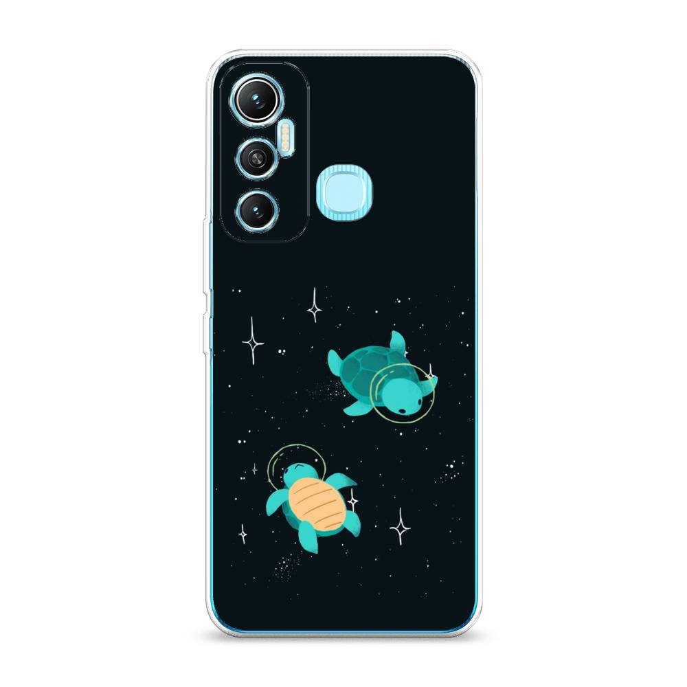 

Чехол Awog на Infinix HOT 11 64 GB "Черепашки космонавты", Разноцветный, 3100750-4
