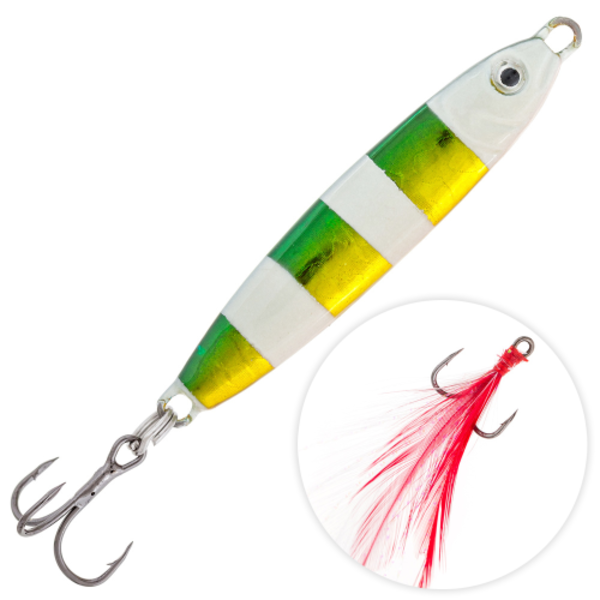 

Пилькер Grfish Metal Minnow 72s 30гр. 72мм. P60 свето-накопительный, Белый;зеленый;золотистый, Grfish Metal Minnow 72s 30гр. 72мм. P60 свето-накопительный