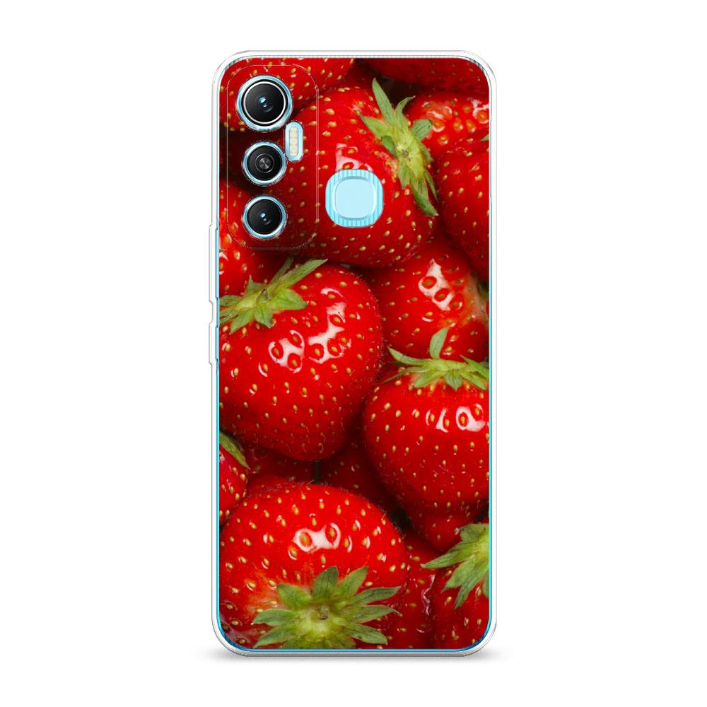 

Чехол Awog на Infinix HOT 11 64 GB "Клубника", Разноцветный, 3100750-10