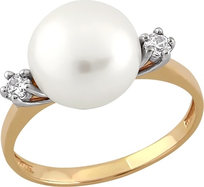 

Кольцо из красного золота с жемчугом/фианитом р. 16 Гранат 3.10.10.0275.14-1635, 3.10.10.0275.14-1635