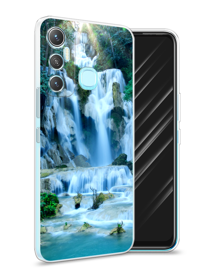 

Чехол Awog на Infinix HOT 11 64 GB "Водопад 8", Разноцветный, 3100750-4
