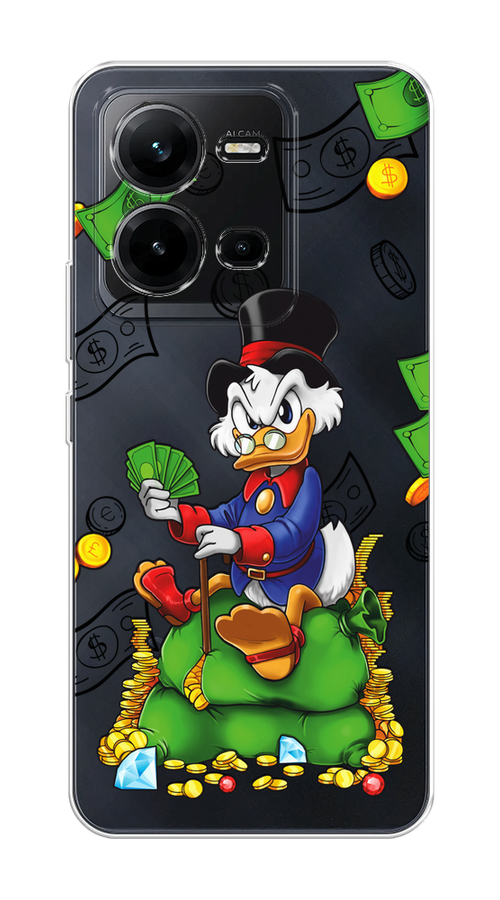 

Чехол на Vivo V25/V25e "Scrooge Richness", Черный;синий;зеленый, 267750-1