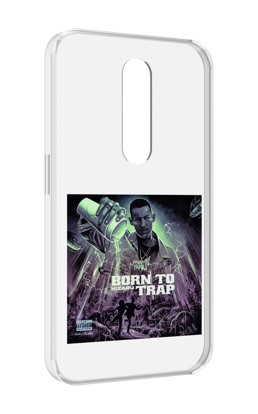 

Чехол MyPads Born to Trap Kizaru для Motorola Moto X Force (XT1585 / XT1581), Прозрачный, Tocco