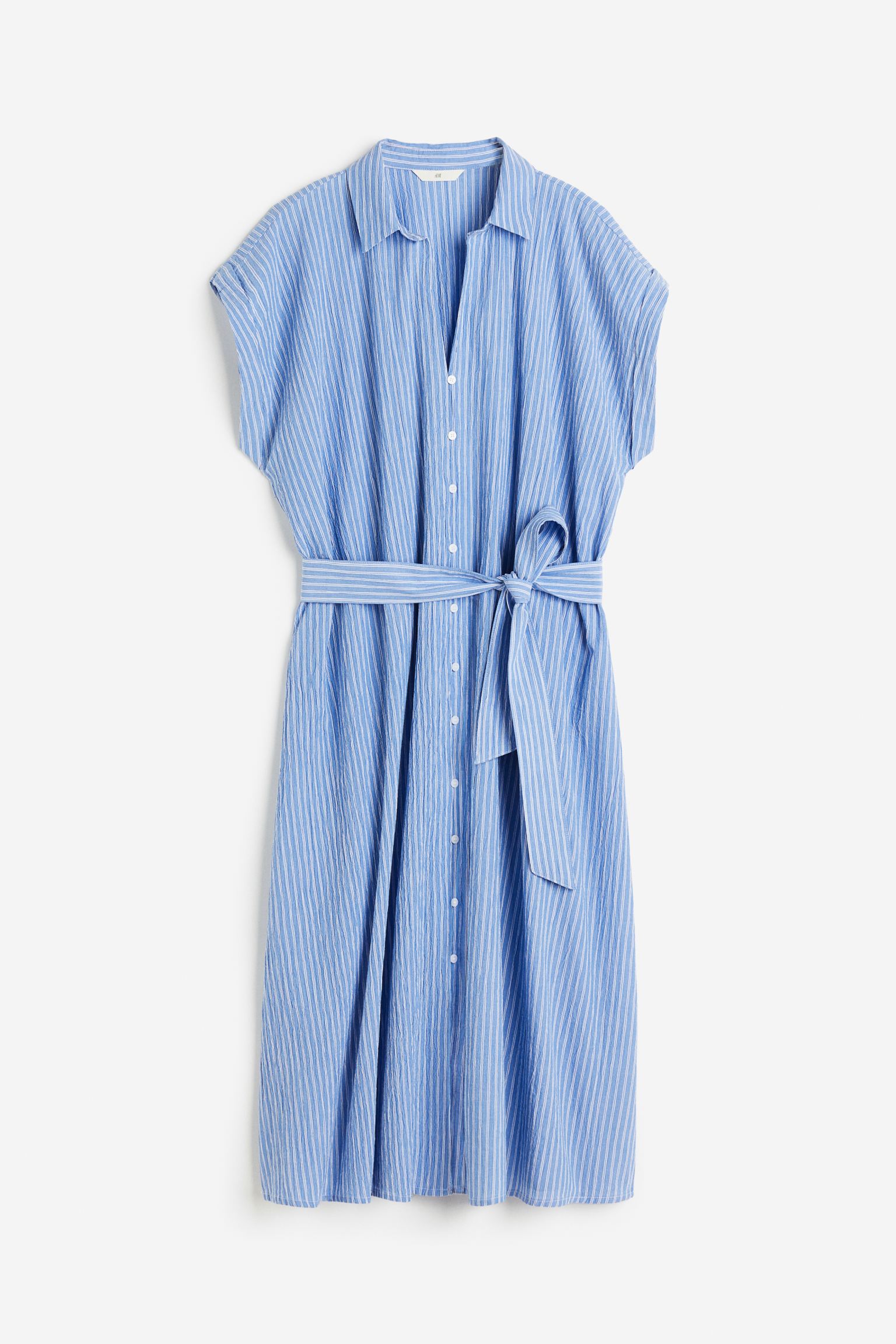 

Платье женское H&M 1167347002 синее S, Синий, 1167347002