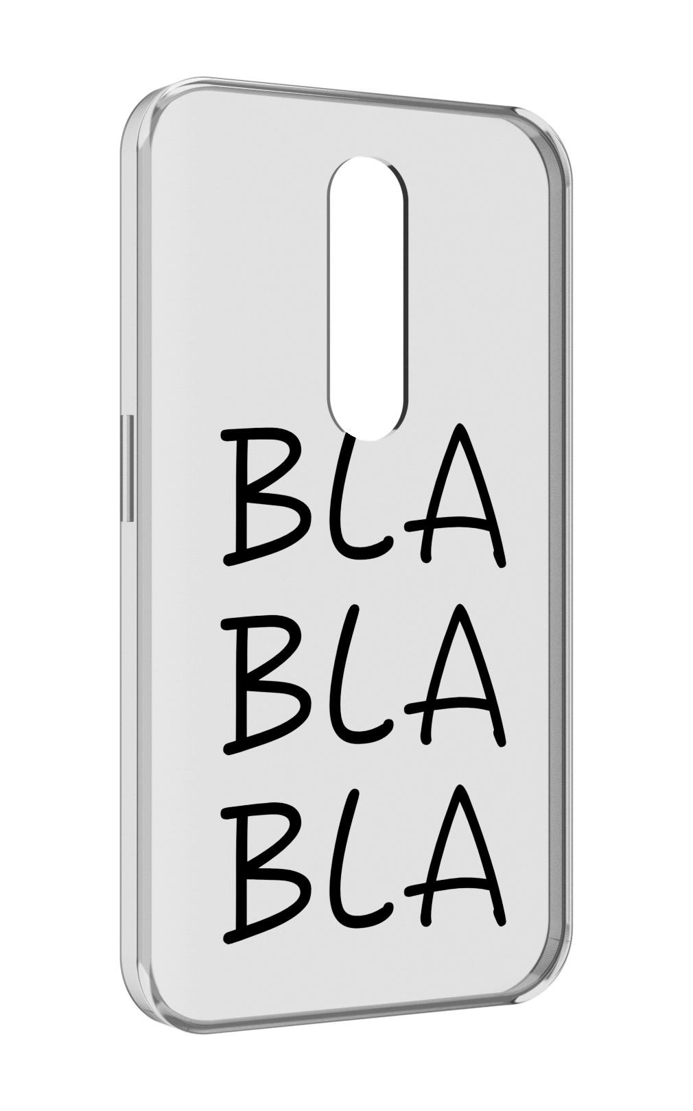 

Чехол MyPads Bla-Bla для Motorola Moto X Force (XT1585 / XT1581), Прозрачный, Tocco