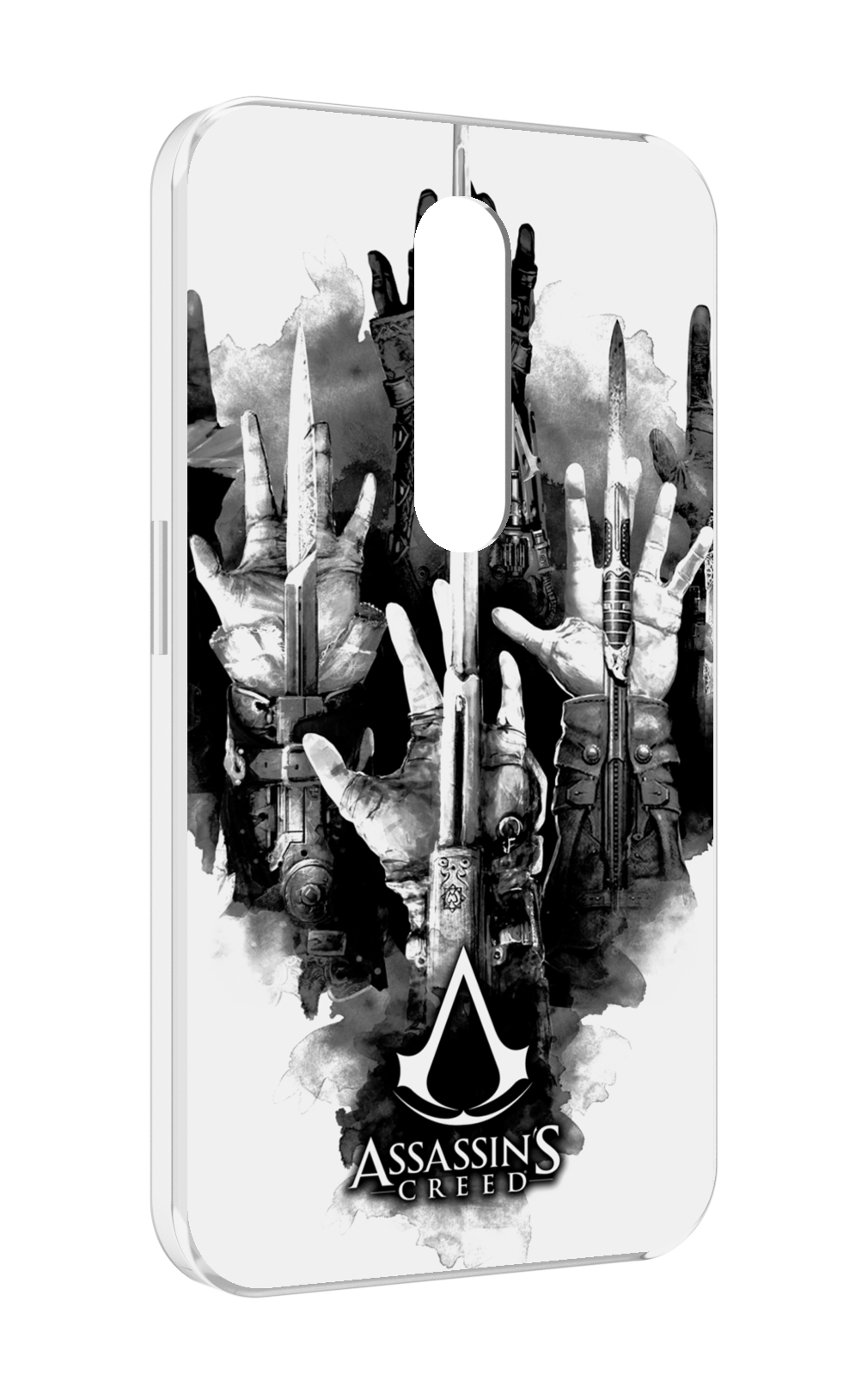 

Чехол MyPads Assassin's Creed скрытый клинок для Motorola Moto X Force (XT1585 / XT1581), Прозрачный, Tocco