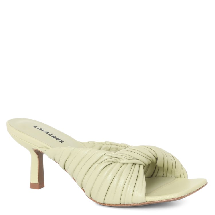 

Мюли женские Lola Cruz 099Z14BK зеленые 41 EU, 099Z14BK