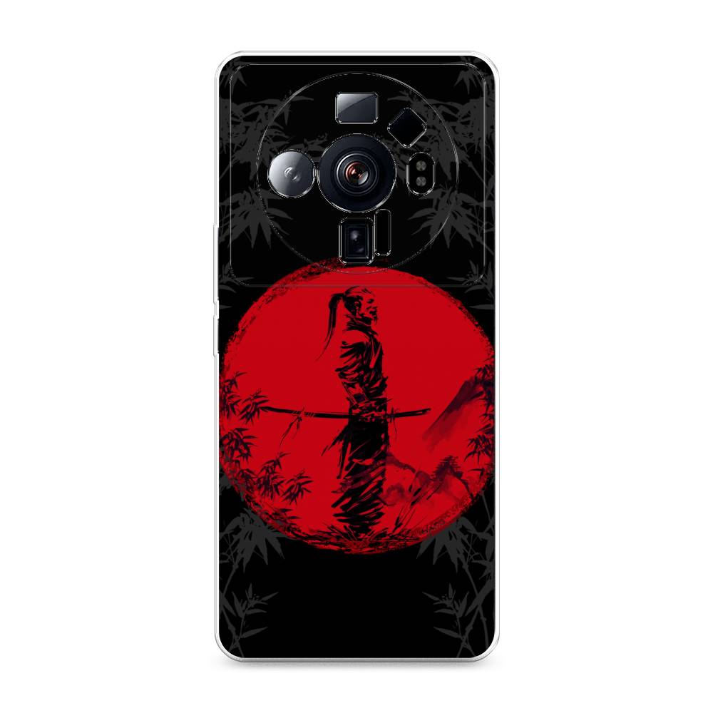 

Чехол на Xiaomi 12S Ultra "Самурай на красном фоне", Черный;красный;серый, 314550-4