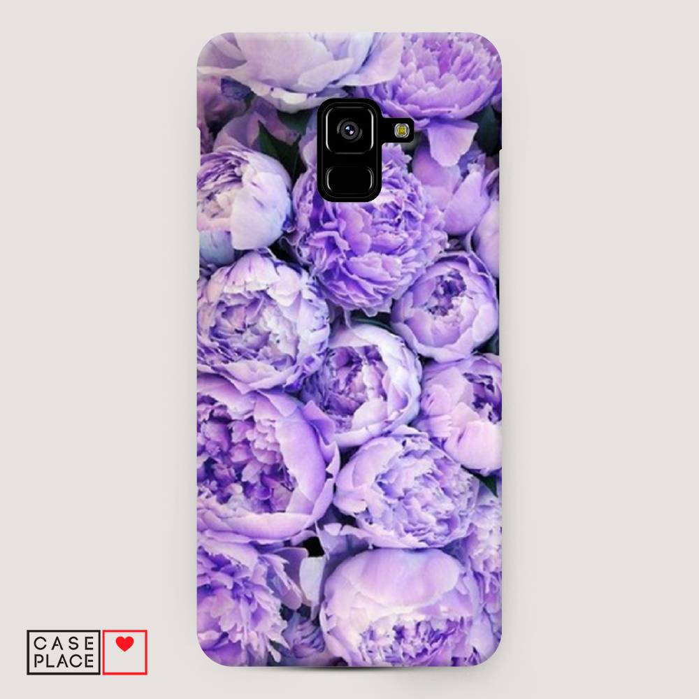 

Чехол Awog "Пионы сиреневые" для Samsung Galaxy A8 +