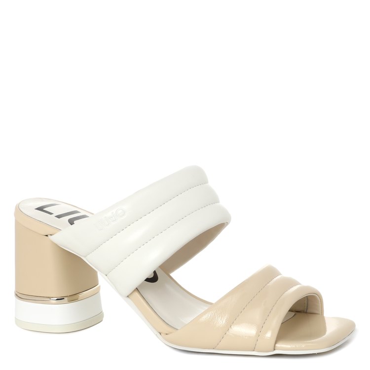

Шлепанцы женские Liu Jo SA2195 белые 38 EU, SA2195