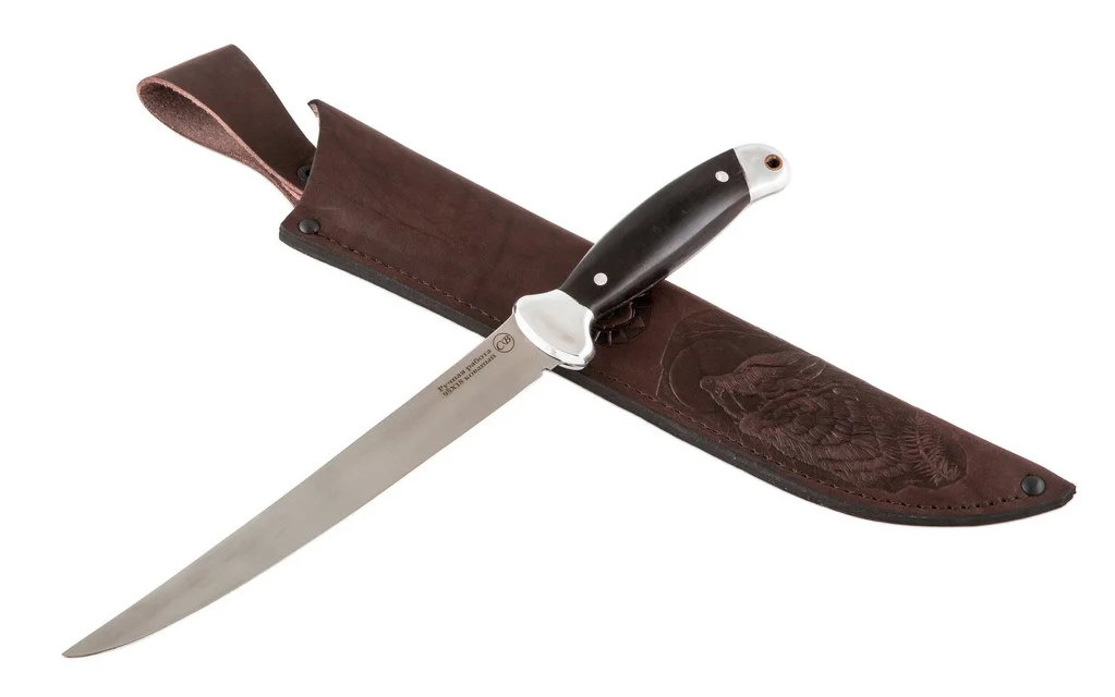 Нож туристический Перо 1 ( филейн.95Х18) Граб 315мм ТД СВ КЛИНОК Перо1